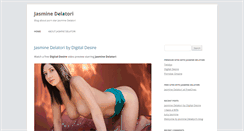 Desktop Screenshot of jasminedelatori.com